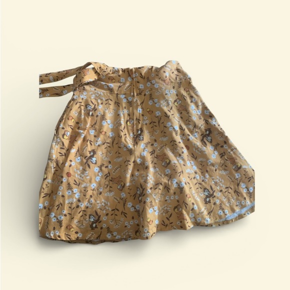 Hot Topic Disney Chip 'N' Dale Fall Floral Suspender Skirt - Picture 4 of 11